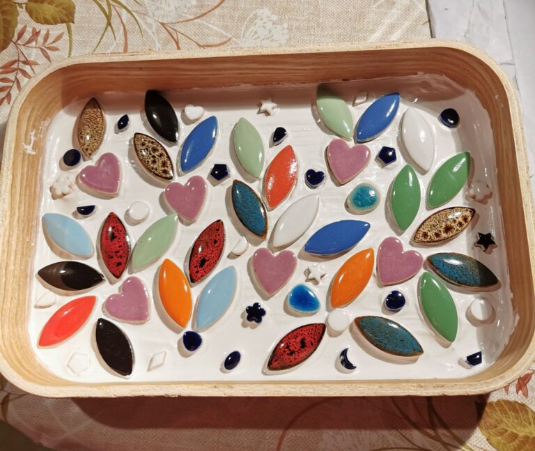 Exposition créations mosaïques artisanales Bordeaux